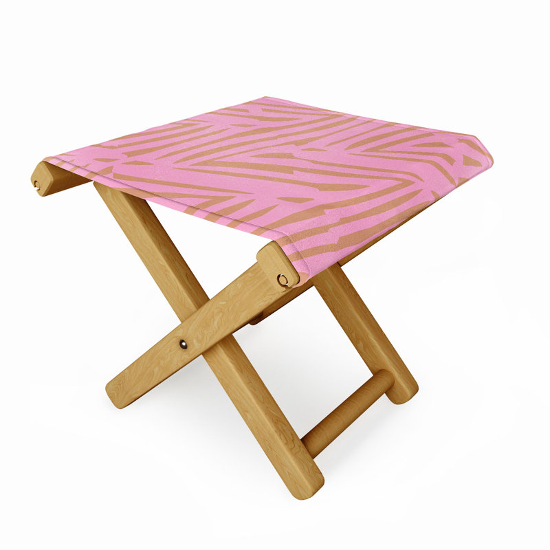 Tabouret de camping Solares, Pink