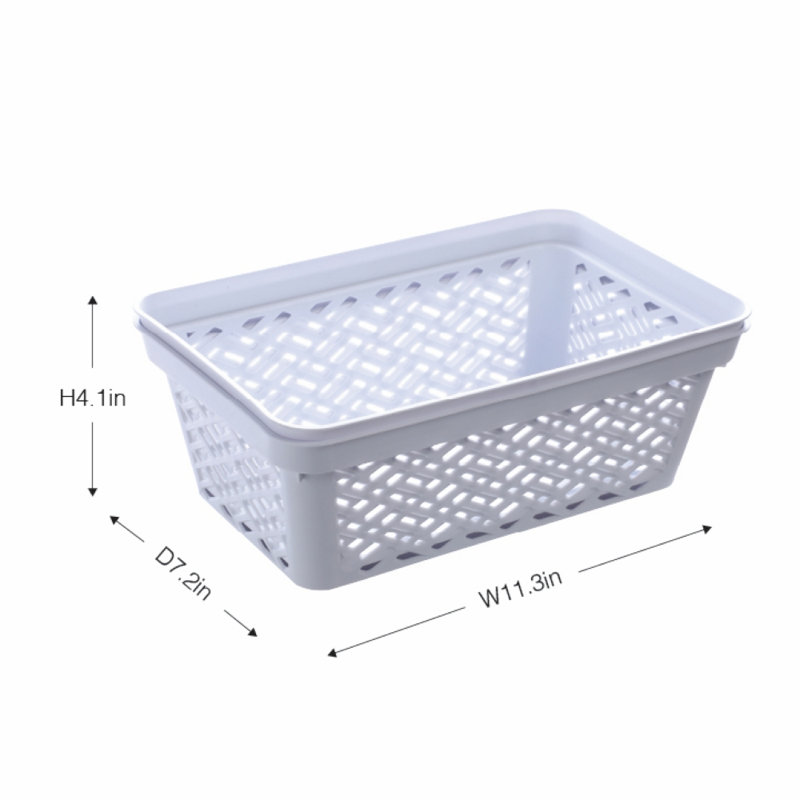 Tramia Long Tray 12 Pack, 4.1" H x 7.2" W x 11.3" D