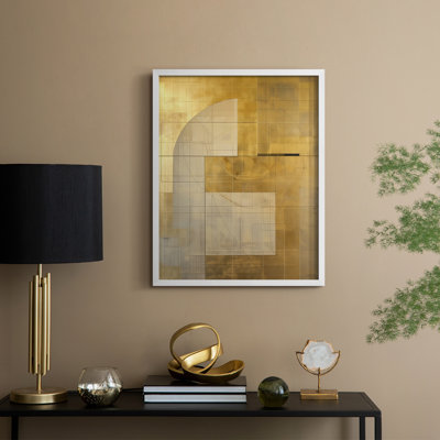 ABSTRACT Series CIV  -Premium Framed Print -Ready to Hang - No Nails Required AAI400416