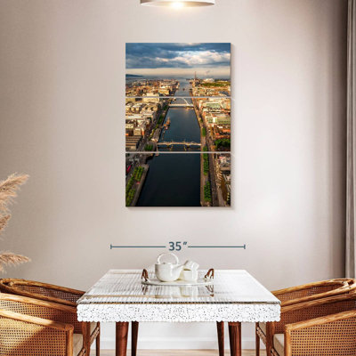 Nicci Dublin Docklands Aerial View