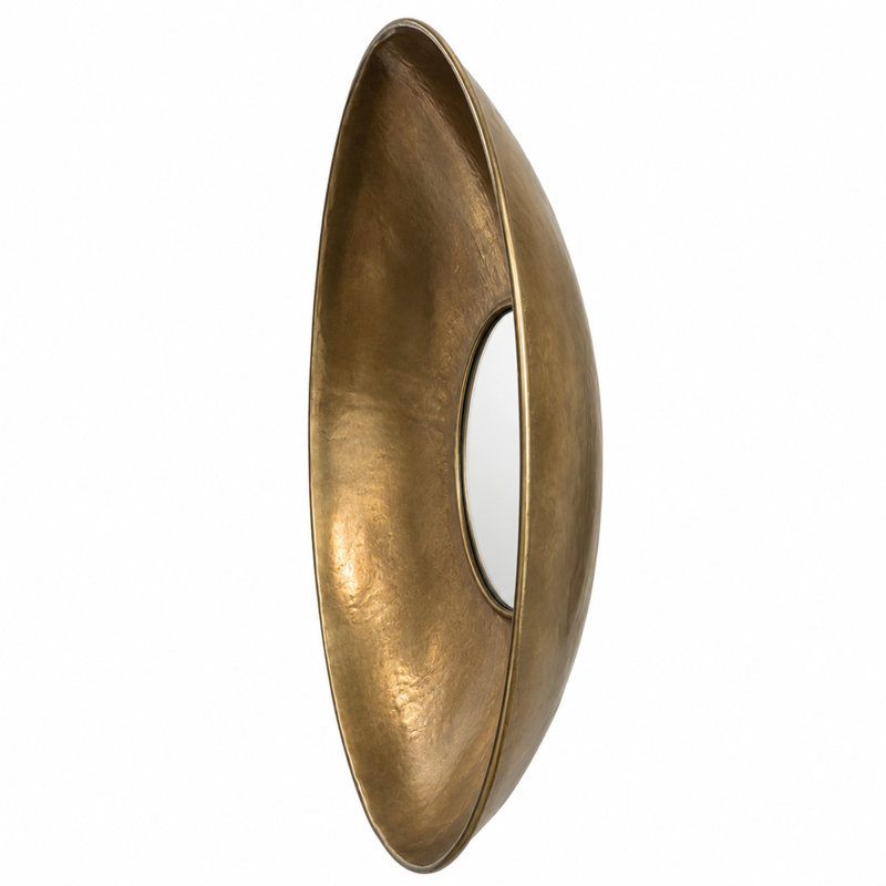 Valdoro Round Metal Mirror