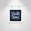 Impression sur papier roulée «Bath Time»-47479196