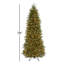 Jersey Feel Real Fraser Pencil Hinged 9' Fir Artificial Christmas Tree with 800 Clear Lights-1872444741