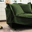 Fauteuil rembourré avec assise profonde, tissu chenille, coussins confortables, housses amovibles, assise stable à assise large, coutures exquises, structure-1625224089