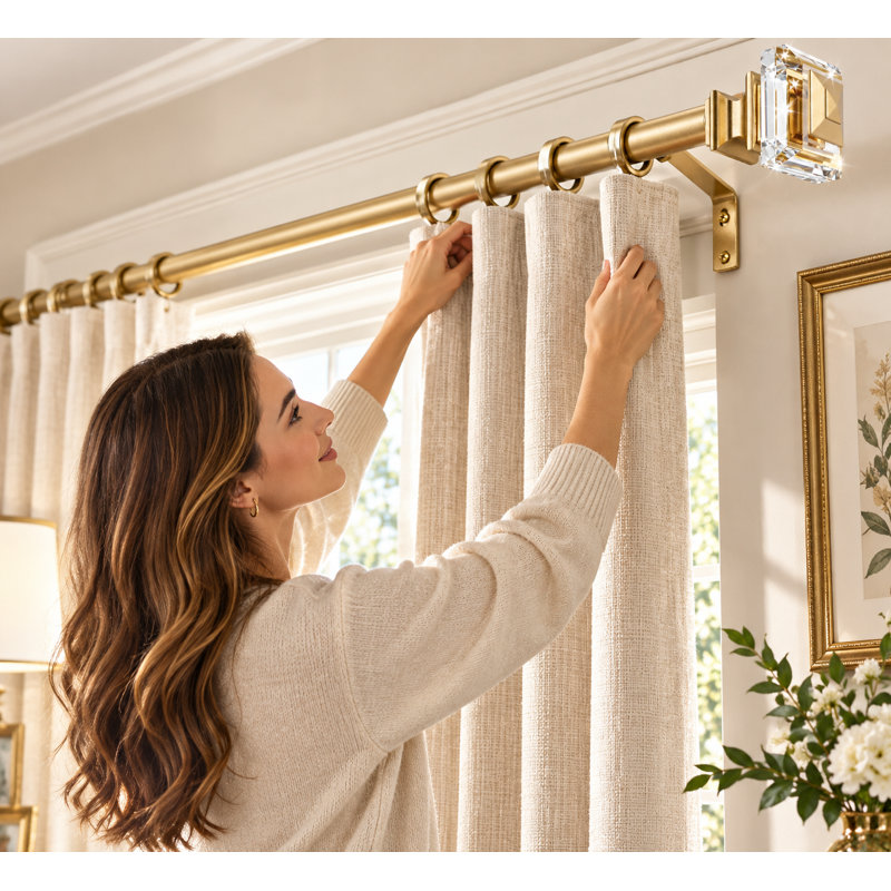 Adjustable Curtain Rods 36-72"