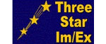 Three Star Im/Ex Inc. logo