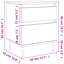 Milay 40cm W Manufactured Wood Bedside Table-1163873949
