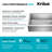KRAUS® Kore Modern Farmhouse Workstation 16 Gauge Single Bowl Stainless Steel Kitchen Sink with Accessories-1997545435