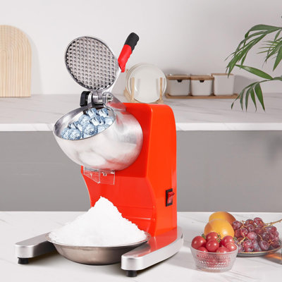 Broyeur à glace en acier inoxydable 300W avec 4 pales