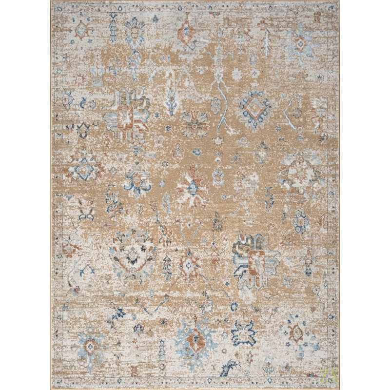 Noble GC_GEN7008 5 Ft. 3 In. X 7 Ft. 3 In. Area Rug, Rectangle 5'3" x 7'3"