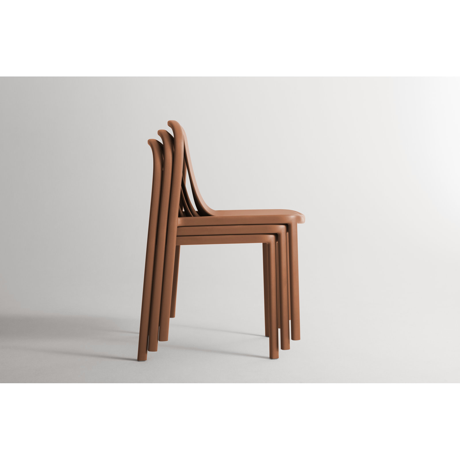 Decade Chair, Tomato