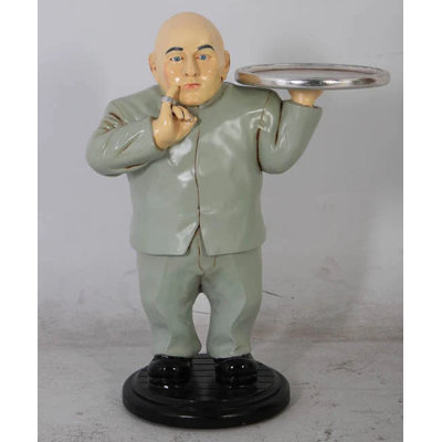 Mini Baldy Butler Small Statue
