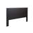 Xochitl King Headboard, Flat Wood Panel Headboard, 2.25" D x 81" W x 48" H, Black-687996754-687996766