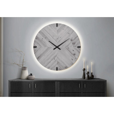 Clocks, 30" Round, Large Oversized, Wall Clock