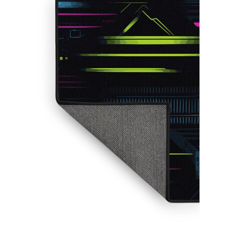 Aurora Circuit Rug, Rectangle 2' x 3'