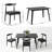Solid Table And Solid Chairs Set 