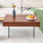 Square Coffee Table With Glass Legs
