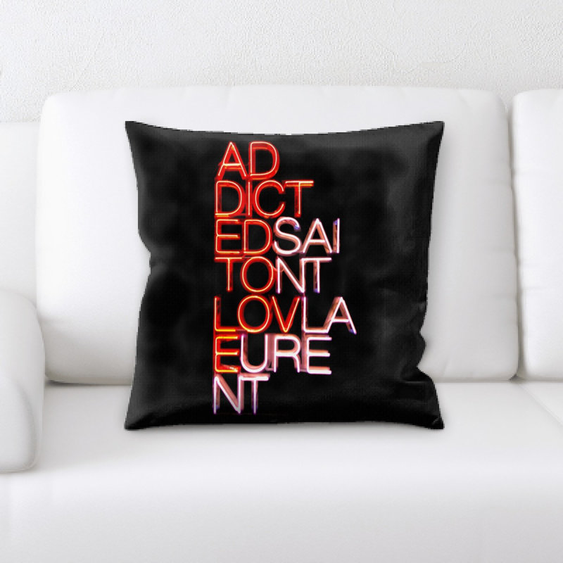 Microsuede Reversible Throw Pillow