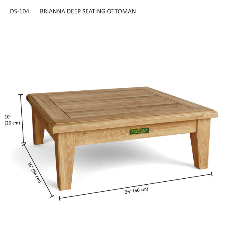 Brianna Outdoor Ottoman