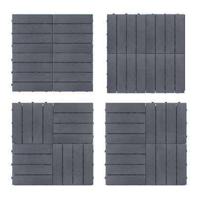 Ensemble de carreaux de terrasse