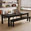 Table simple moderne en bois massif-1460344128