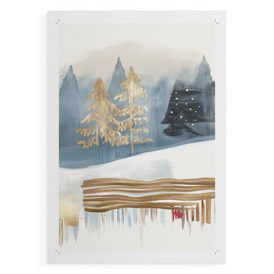Christmas Holiday Art CCLXXXIII -Canvas Print Only - NOT FRAMED