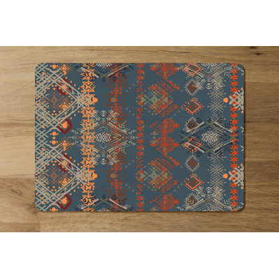 Mukilteo Polyester-Coated Hardboard Patchwork Rectangle Placemat