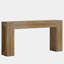 Grand canapé de table, table de couloir en bois, console