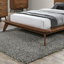 Ensemble de chambre avec lit plateforme 3 pièces Wooden Mid-Century-468082109