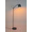 53'' Black Swing Arm Floor Lamp