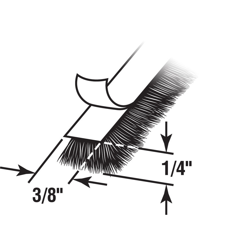 Bande d'étanchéité anti-adhésive Prime-Line pour fenêtres et portes, Owens Corn ™, Blanc, 8.8" H x 3.8" W x 2.4" D