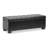 Burnstad Faux Leather Upholstered Storage Bench In Black Finish, 15.25'' H X 46'' W X 17'' D-1571920841