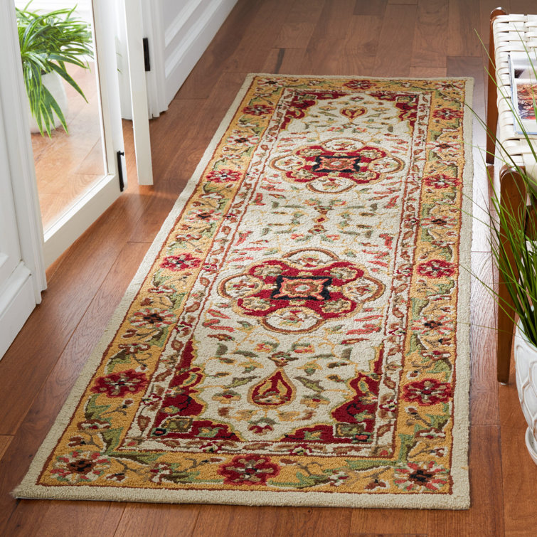 Bryonhall Hand Hooked Performance Floral Rug