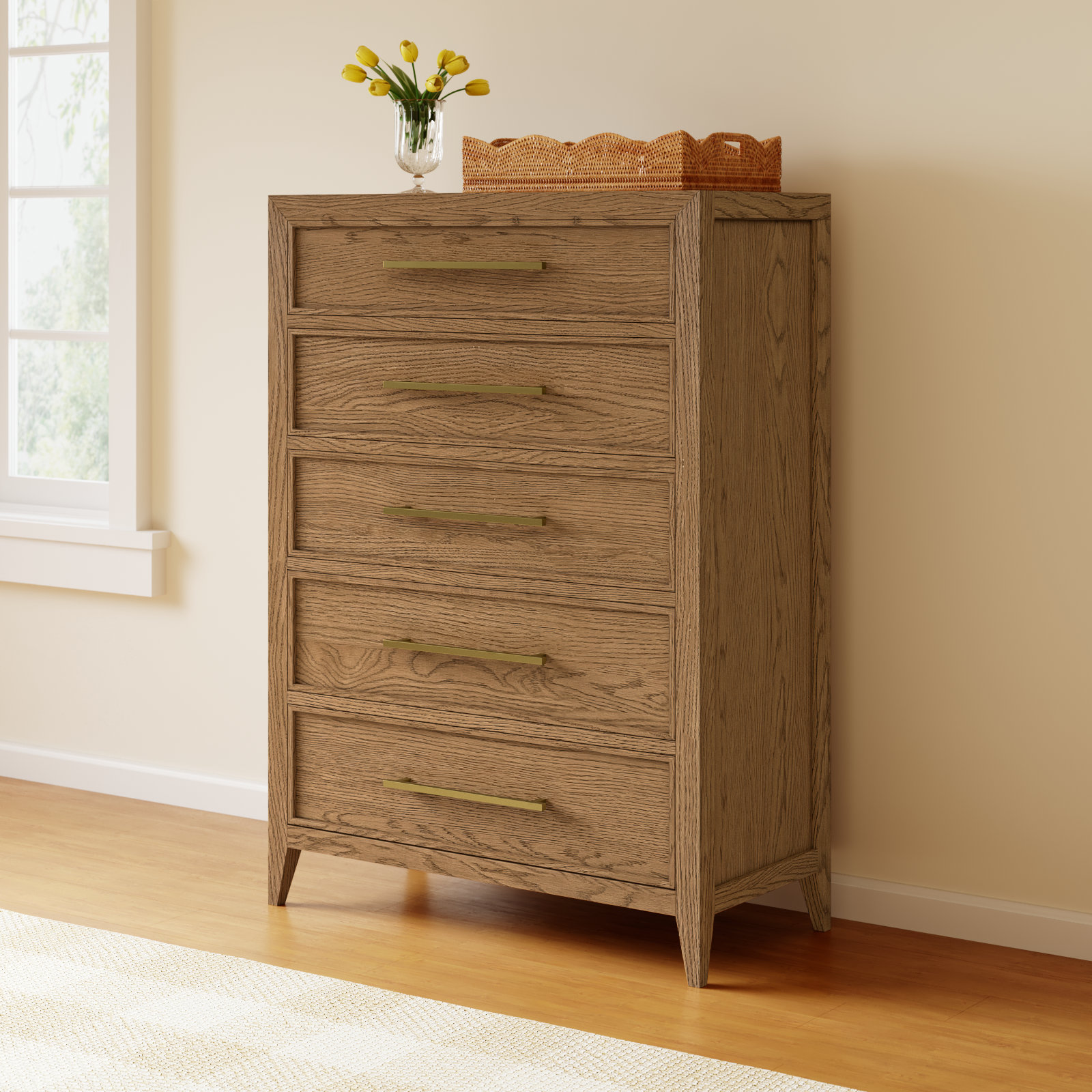 Adley 5-Drawer Chest