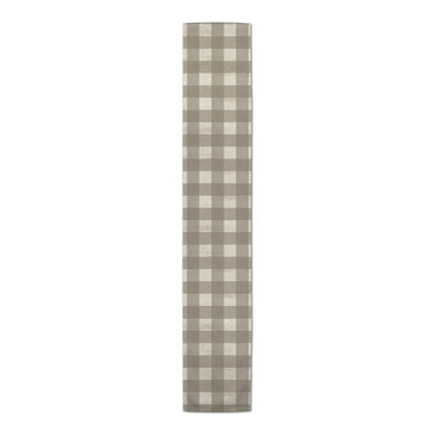 Brookson Rectangle Plaid Christmas Polyester Table Runner