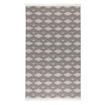 Rectangle Nyx Geometric Machine Tufted Area Rug