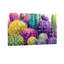 Plantes et fleurs, impression de motif de cactus coloré-1525915863