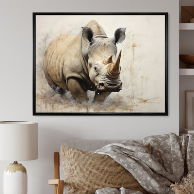" Mighty Strong Rhinoceros "