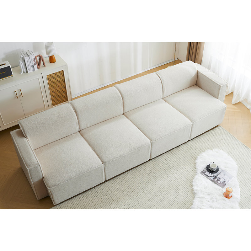 Baglieri Sofa, Cream Fabric