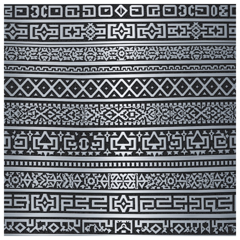 Coussins Intricate, 16 x 16 pouces