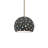 Dimartino 1-Light Pendant - Matte White - Antique Brass - 7"W x 6"H - Replaceable Bulb - Rigid Stem-1997878805-1997878804-1997878801