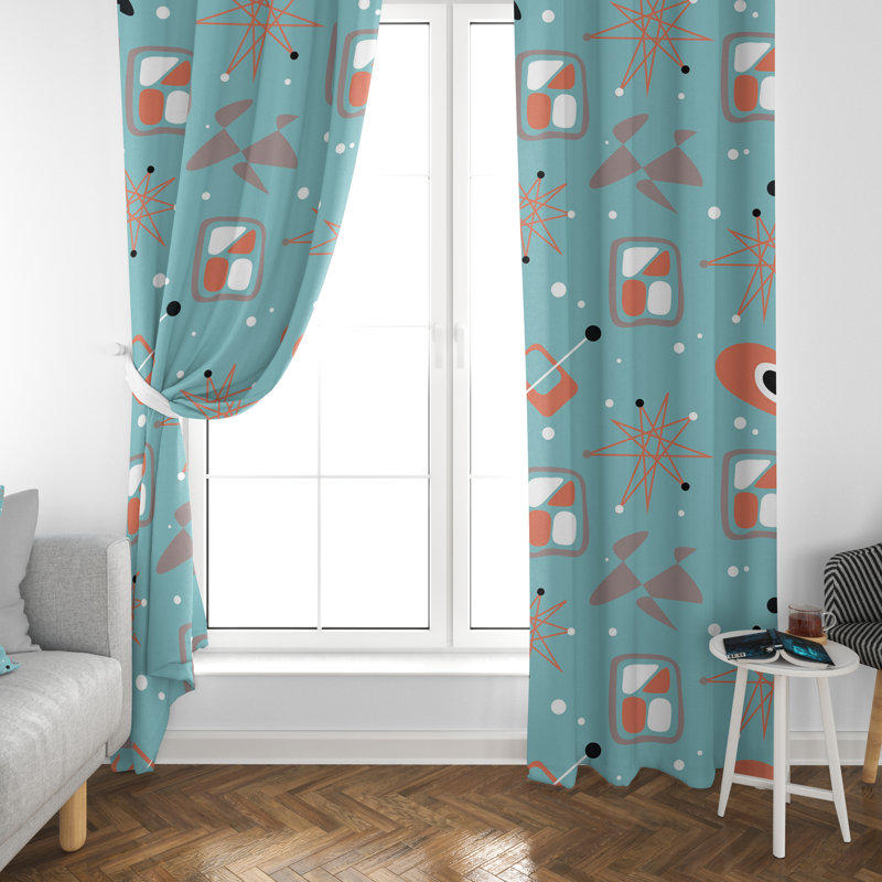 Paire de rideaux obscurcissant en polyester Charlbury, L 20 po x H 82 po