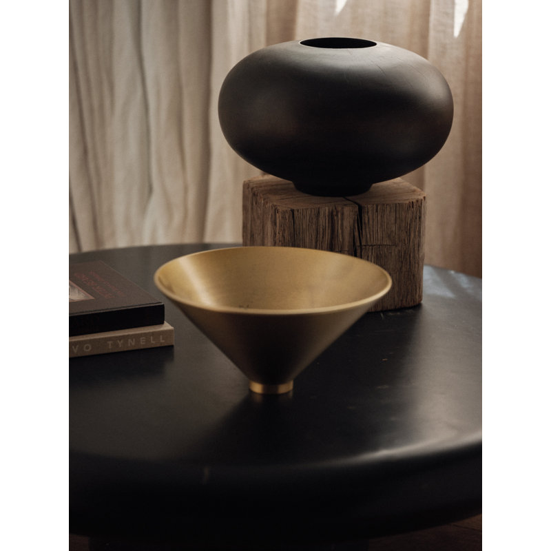 Taper Aluminum Decorative Bowl