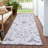 Machine Washable Indoor/Outdoor Xhevrie Lavender Rug-428414677