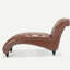 Chaise longue sans accoudoirs touffetée-1199669469