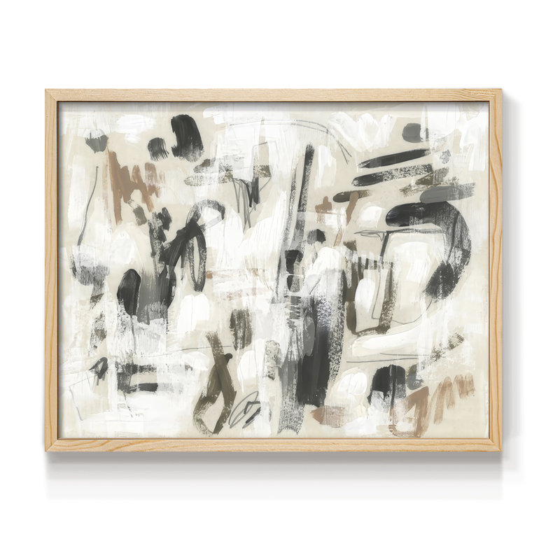 «Spinning Yarns I», reproduction encadrée, Naturel, H 16 po x l 20 po