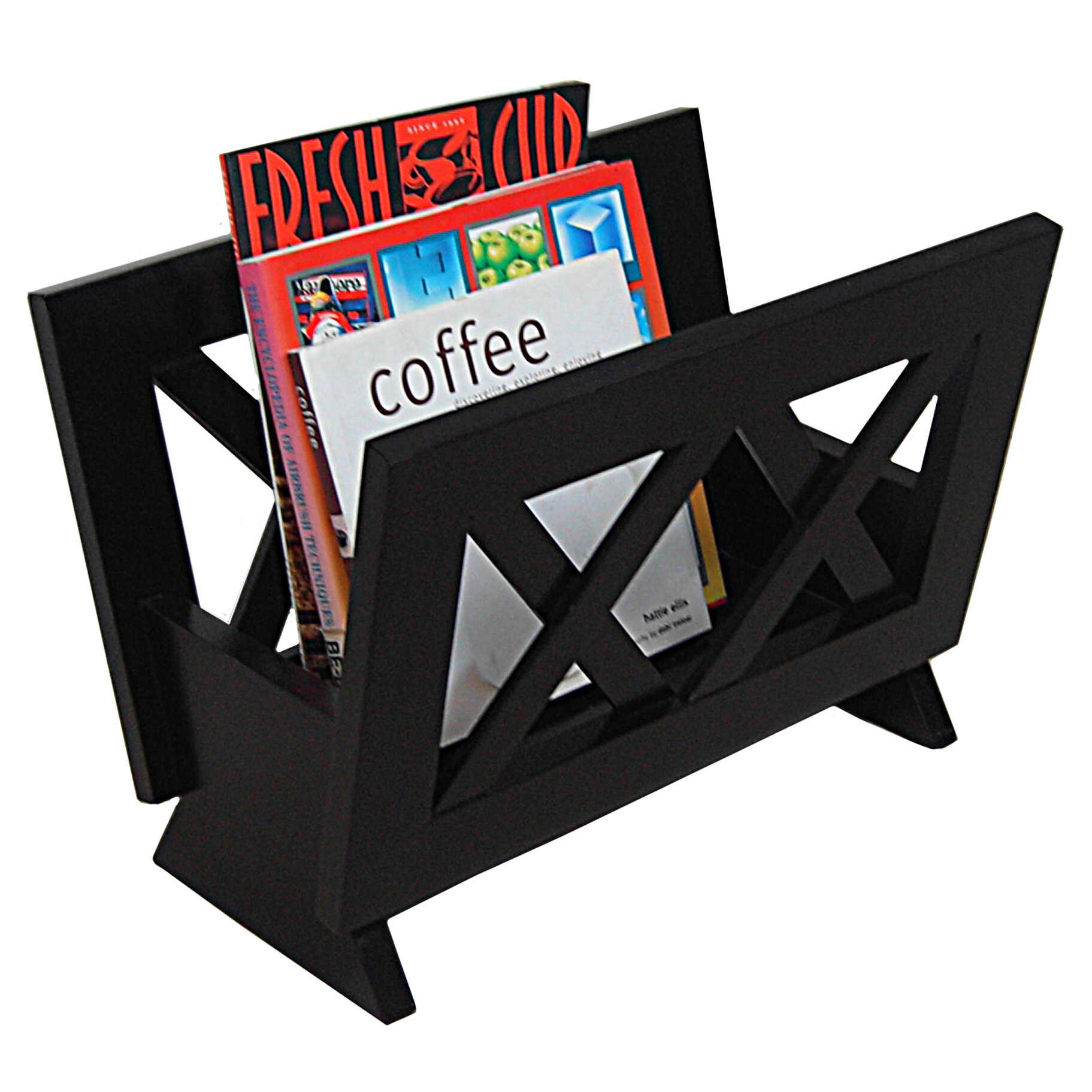 Joss & Main Thistle Free Standing Magazine Rack