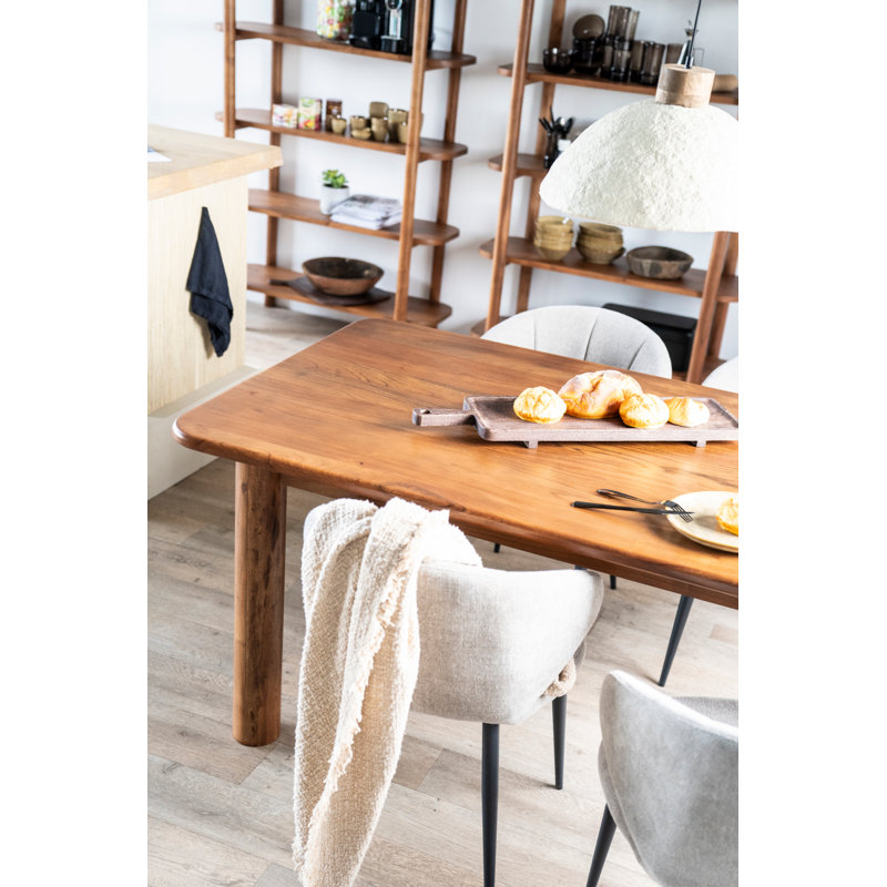Julian Solid Wood Dining Table, 39" W x 67" L
