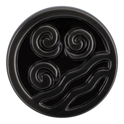 Brixwell BXB8444PWT Modern Motif Round Cabinet Knob For Kitchen And Cabinet Hardware 1-1/8" Dia Pewter
