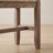 Aston 40" W Solid Wood Entryway Bench with Seagrass Seat